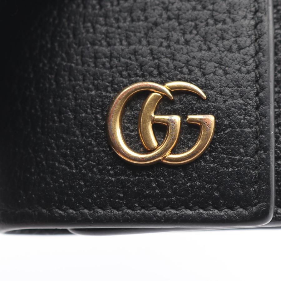 S【新品未使用】GUCCIグッチ GGマーモント レザー6連キーケース GUCCI（グッチ） GGマーモント 6連 ブランドオフ レザー キーケース