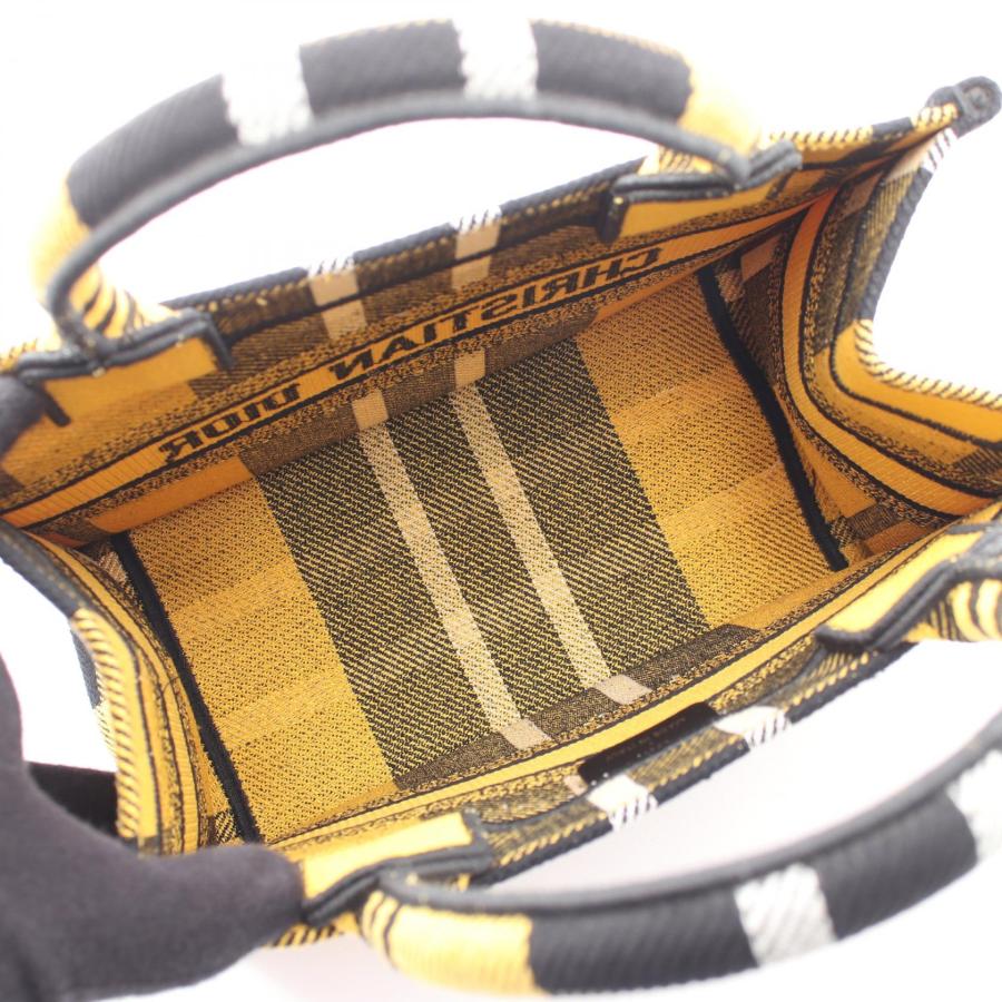 ディオール BOOK TOTE ブックトート スモール チェック柄 ブランドオフ