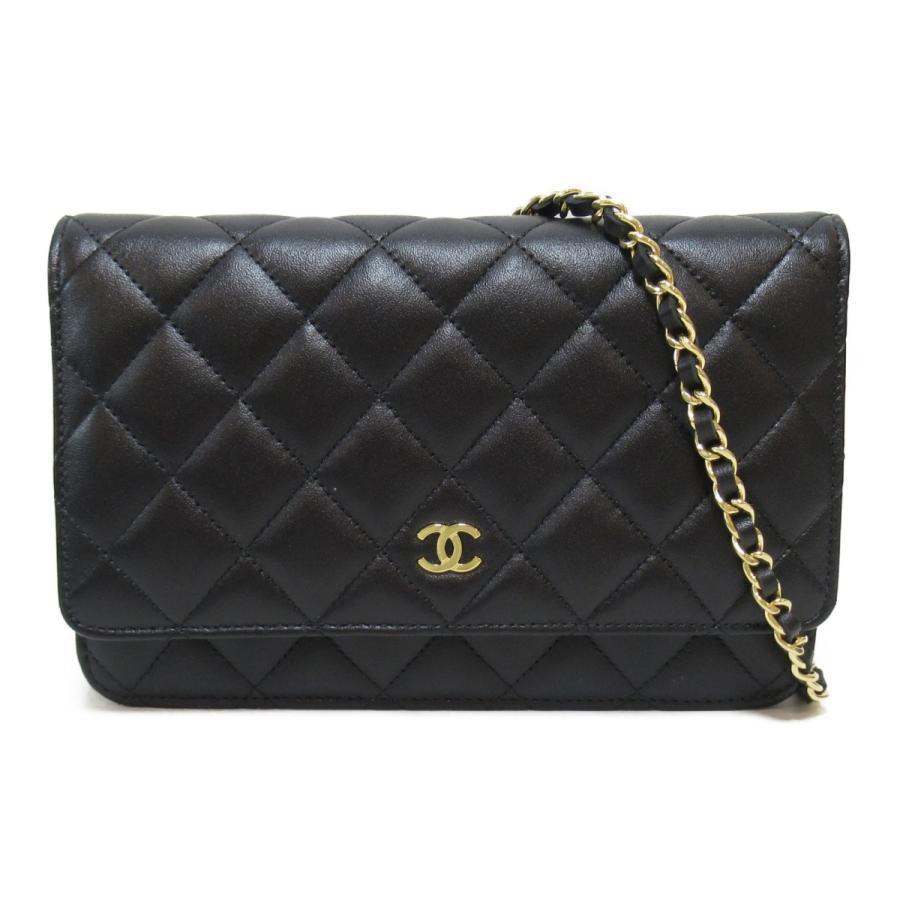 CHANEL シャネル ウォレットチェーン マトラッセチェーンウォレット 