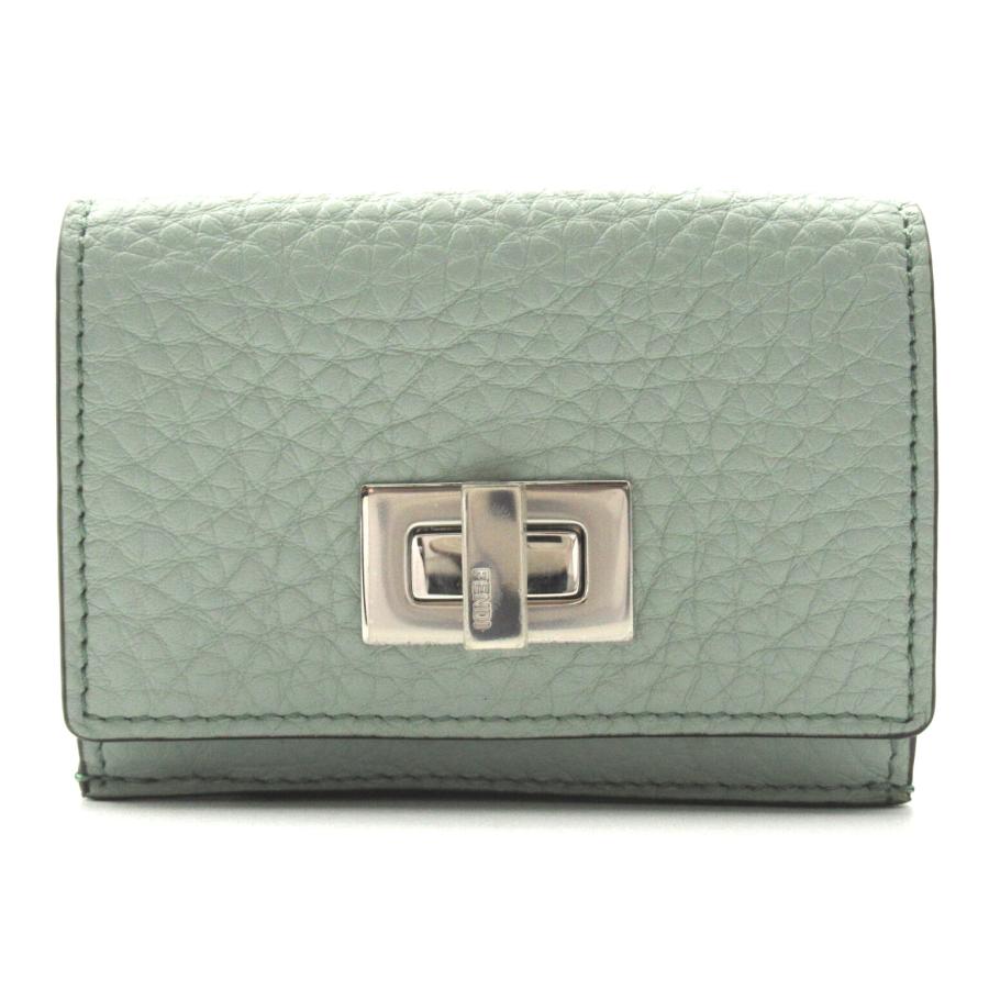 FENDI フェンディ 三つ折り財布 ピーカブー マイクロ ウォレット 