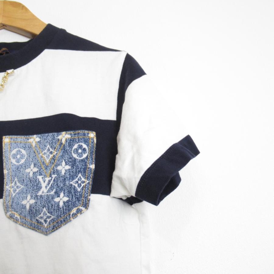 LOUIS VUITTON ルイ・ヴィトン 半袖Tシャツ デニムポケット LOUIS VUITTON ルイ・ヴィトン 半袖Tシャツ デニムポケット