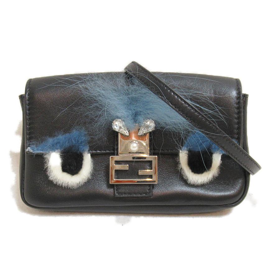 FENDI フェンディ ショルダーバッグ モンスターマイクロバケット 