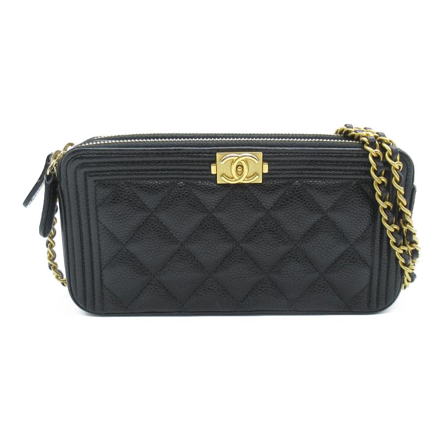 CHANEL シャネル ショルダーバッグ ボーイシャネル チェーンウォレット 