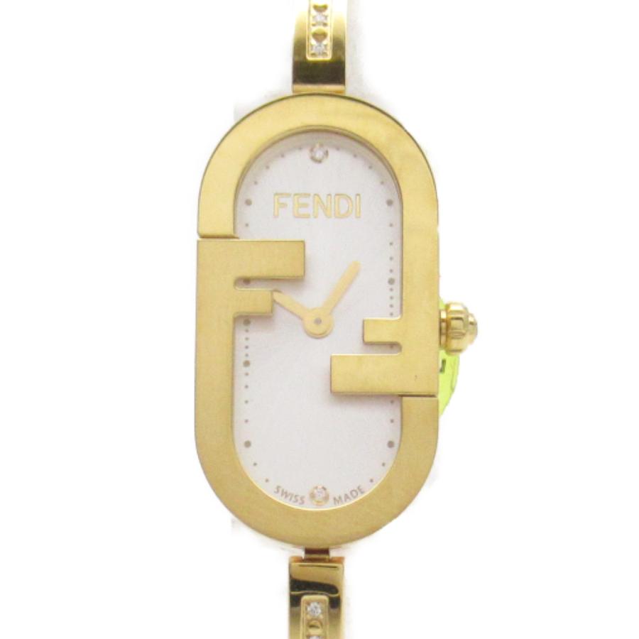 FENDI フェンディ 腕時計 オーロックバーティカル ウォッチ シルバー系  