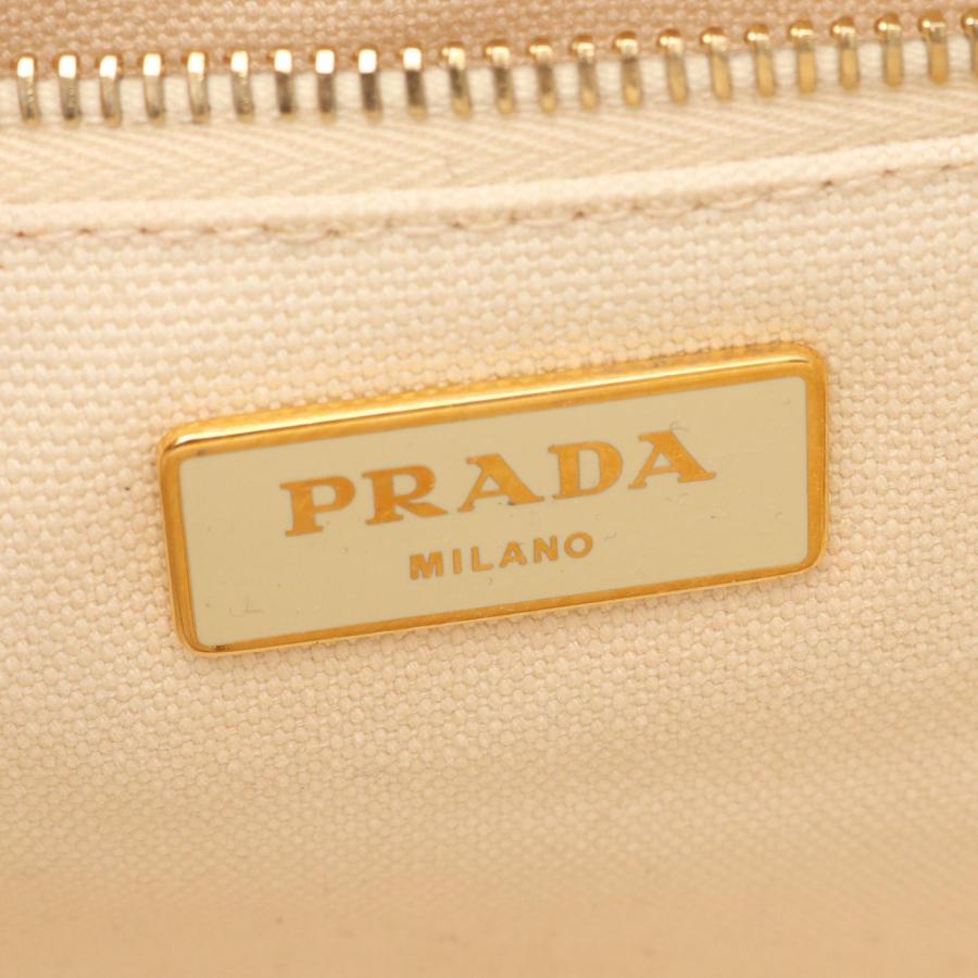 PRADA（プラダ） カナパ ブランドオフ キャンバス トートバッグ