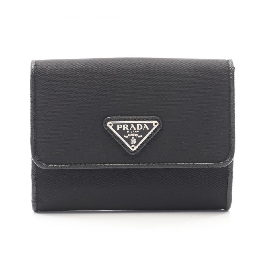 PRADA（プラダ） TESSUTO ブランドオフ ナイロン 二つ折り財布