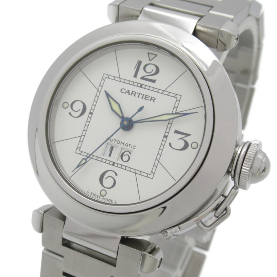 CARTIER カルティエ 腕時計 パシャC ビッグデイト 腕時計 ホワイト系