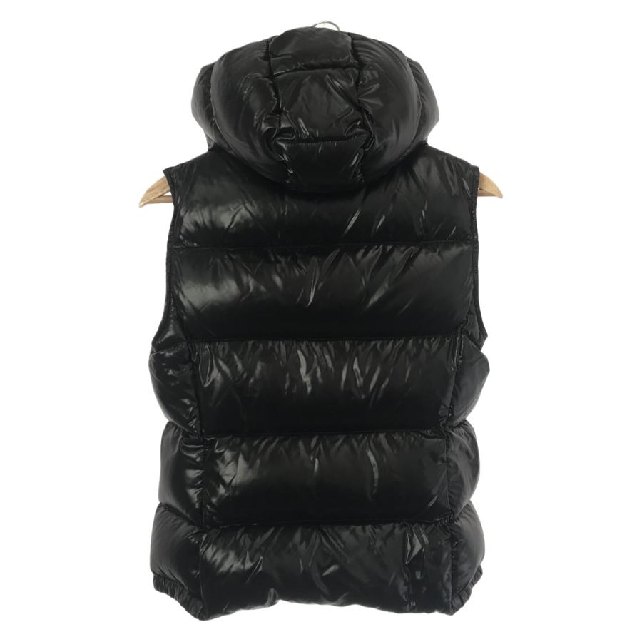 MONCLER モンクレール ダウンベスト ブラック系 ナイロン 中古 MONCLER モンクレール ダウンベスト ブラック系 ナイロン 中古