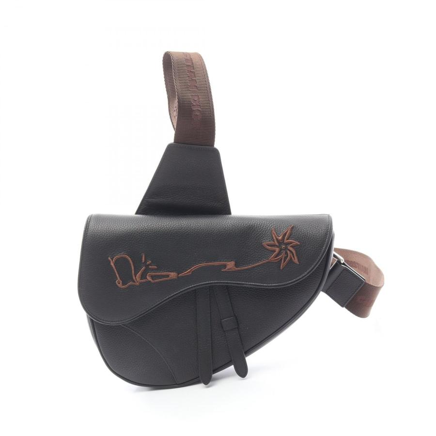 ディオール Christian Dior × CACTUS JACK サドル ブランドオフ レザー