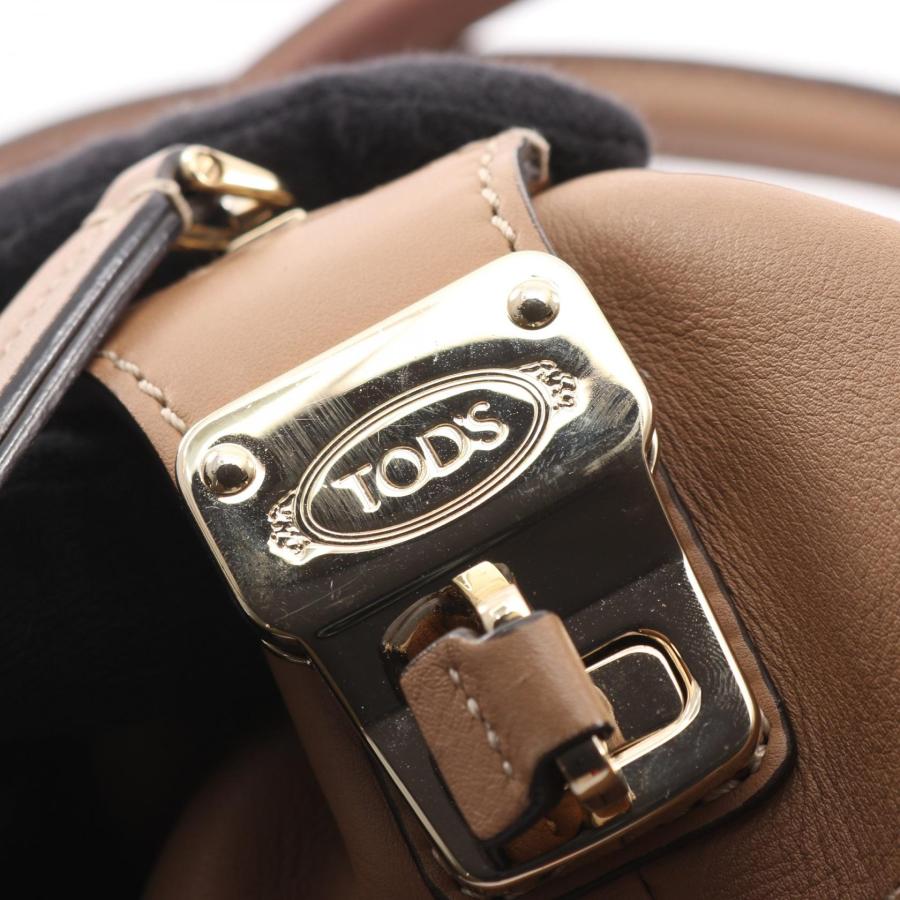トッズ Dスタイリング ブランドオフ TOD'S レザー ハンドバッグ 中古