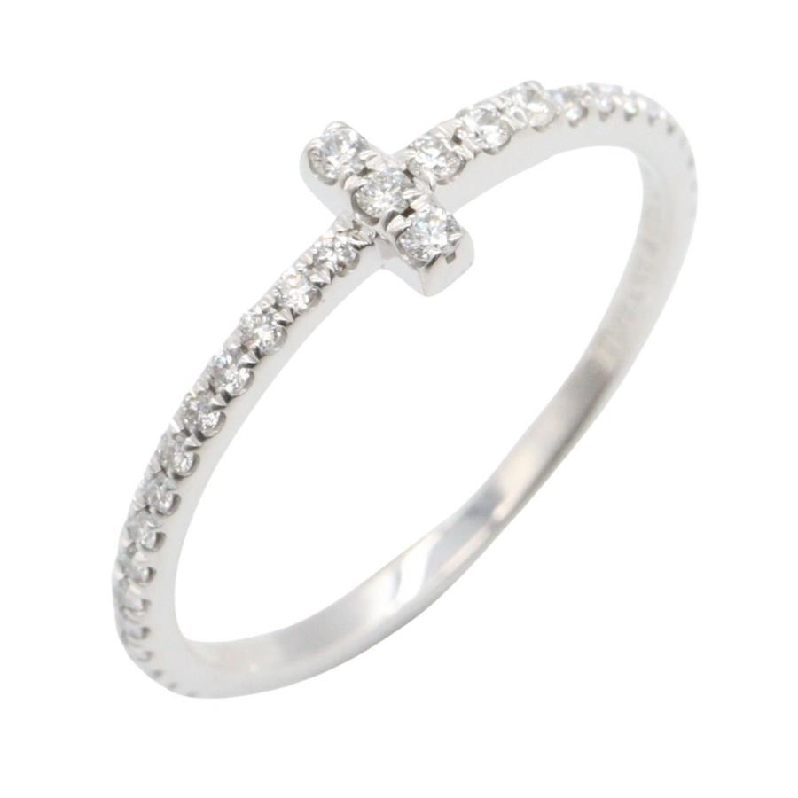 TIFFANY&Co.（ティファニー） Tワイヤーリング ダイヤ ブランドオフ