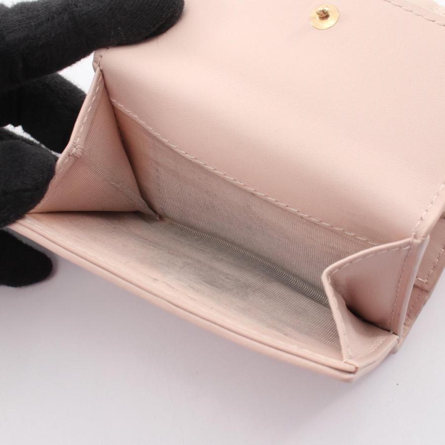 ディオール LADY DIOR ロータスウォレット カナージュ コンパクト