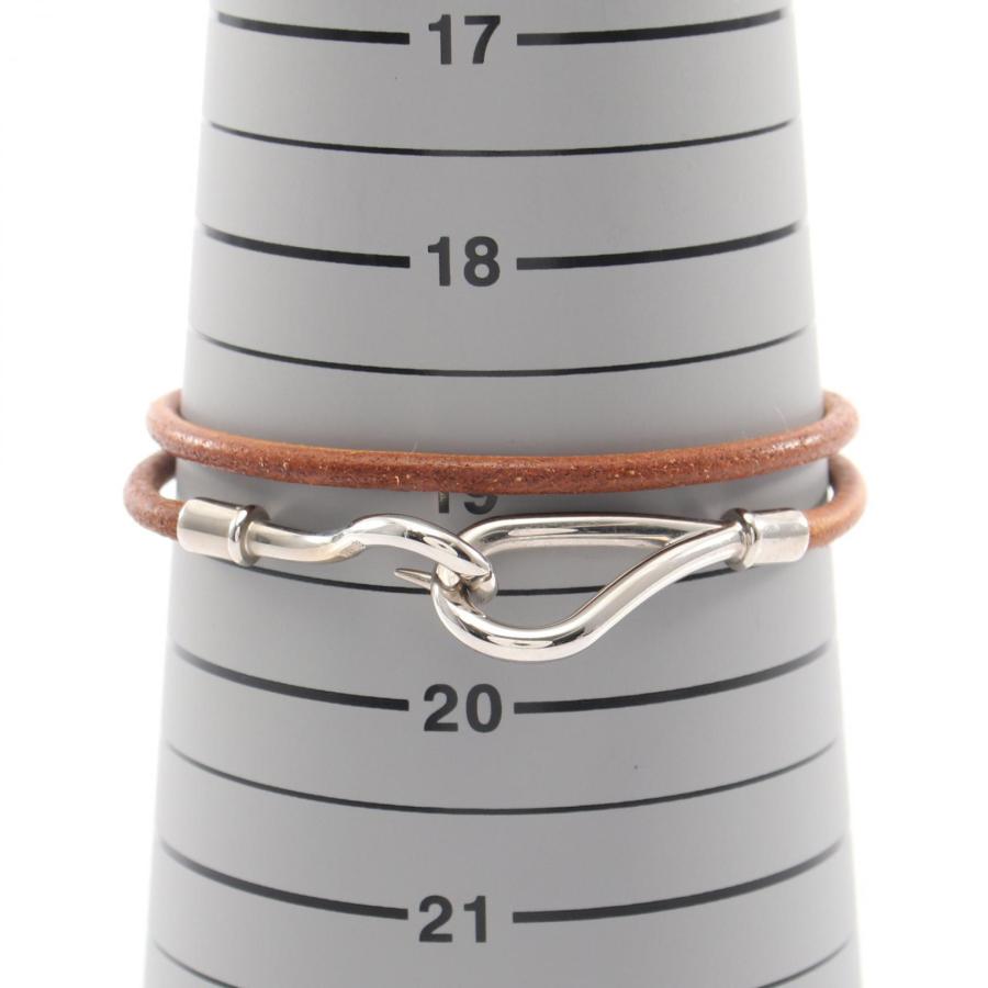エルメス HERMES レザー ブレスレット ジャンボ チョーカー 男女兼用 HERMES（エルメス） ジャンボチョーカー ブランドオフ レザー