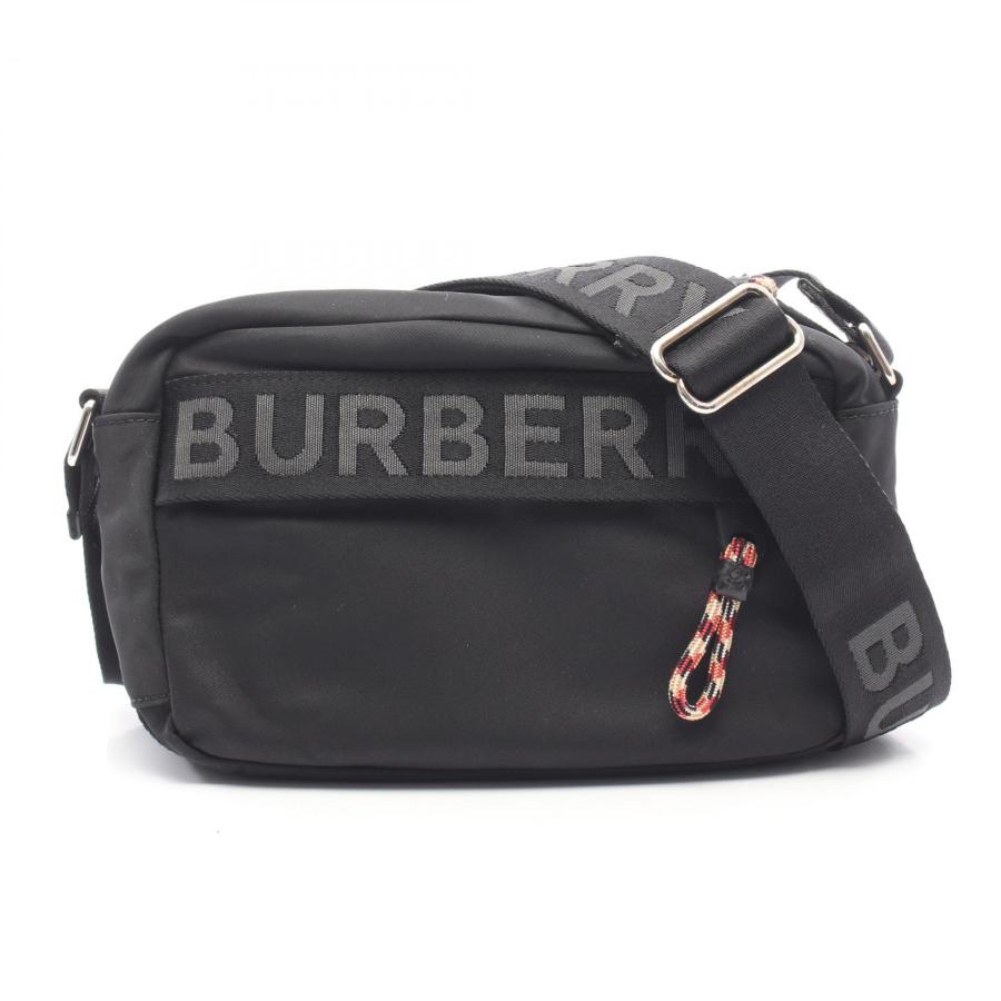 【美品】BURBERRY バーバリー ロゴ ナイロン ボディバッグ ブラック 黒 BURBERRY（バーバリー） PADDY ロゴ ブランドオフ ナイロン ウエスト