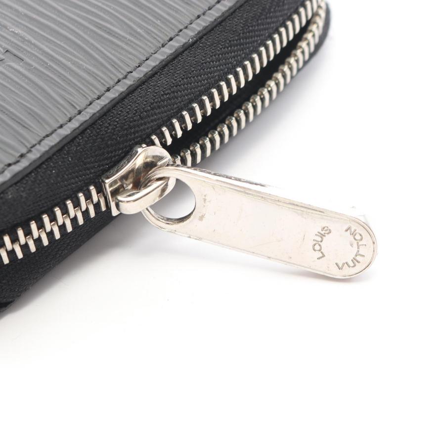 ルイヴィトン ジッピーウォレット エピ ノワール ラウンドファスナー 長財布 銀 LOUIS VUITTON（ルイ・ヴィトン） ジッピーウォレット エピ ノワール