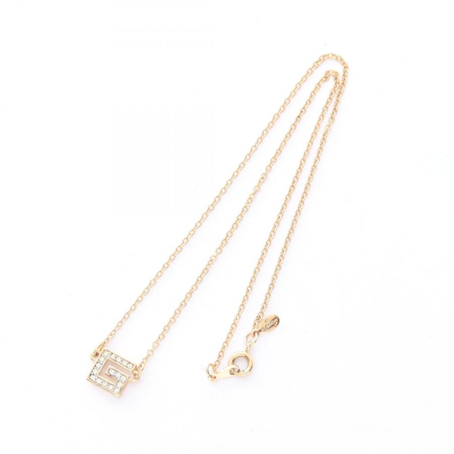 ジバンシィ スクエアGロゴ ブランドオフ GIVENCHY GP（ゴールドメッキ