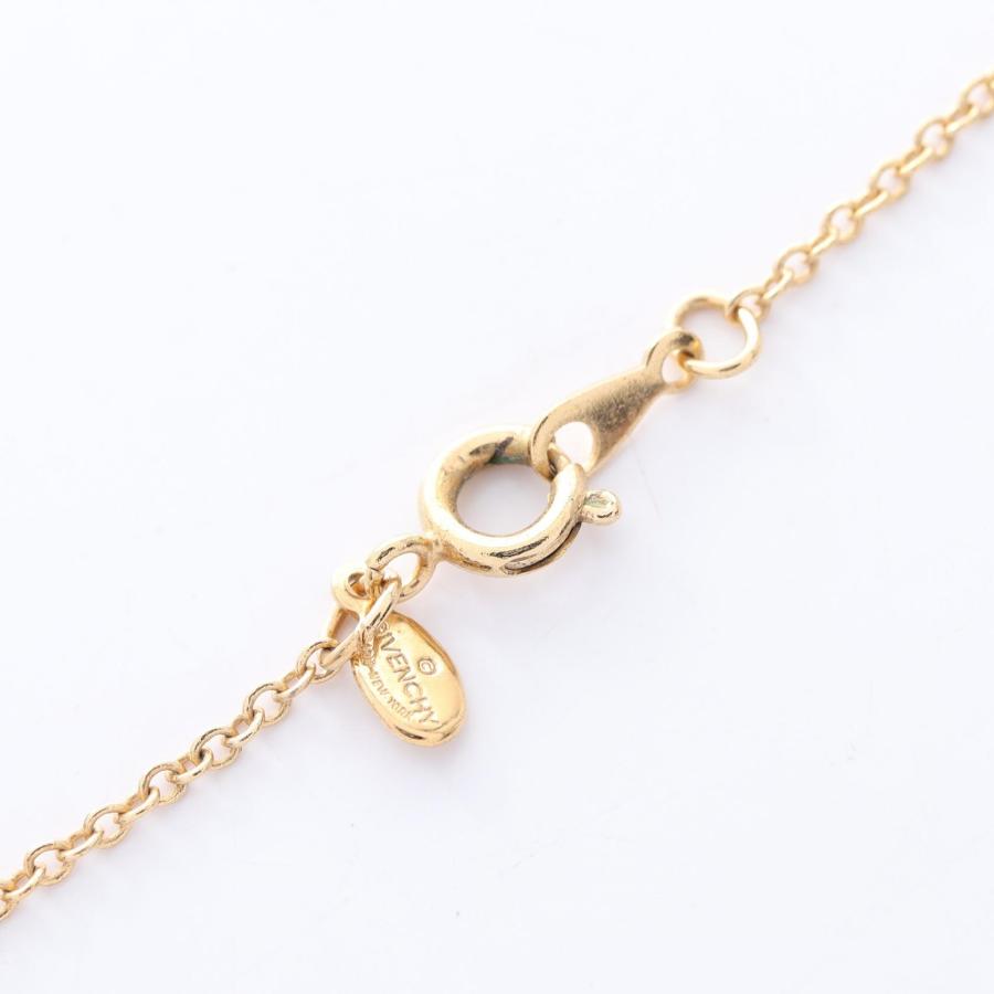 ジバンシィ スクエアGロゴ ブランドオフ GIVENCHY GP（ゴールドメッキ