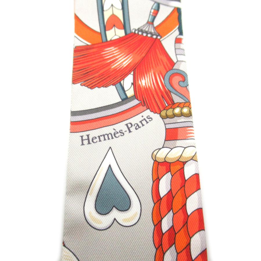 HERMES エルメス ツイリー 《アルネ・ドゥ・クール》 ブランド HERMES エルメス ツイリー 《アルネ・ドゥ・クール》 ブランド
