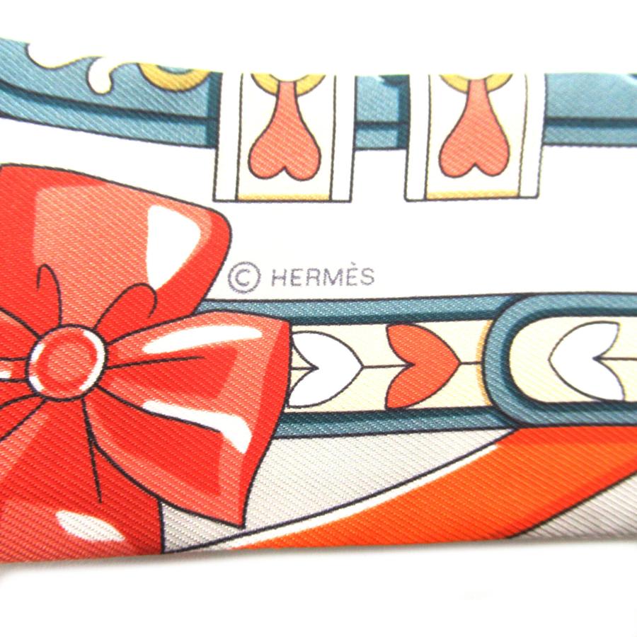 HERMES エルメス ツイリー 《アルネ・ドゥ・クール》 ブランド HERMES エルメス ツイリー 《アルネ・ドゥ・クール》 ブランド