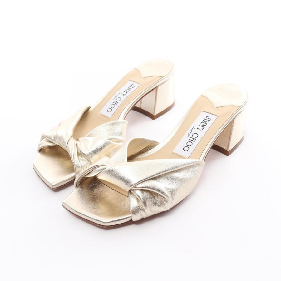ジミーチュウ ブランドオフ JIMMY CHOO レザー サンダル 中古 