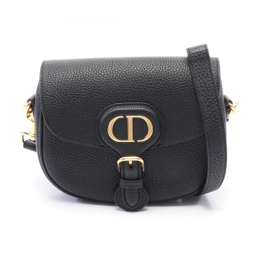 【美品】dior ディオール　ボビーバッグ　スモール Dior ディオール ボビー スモール ショルダーバッグ レザー ブラック