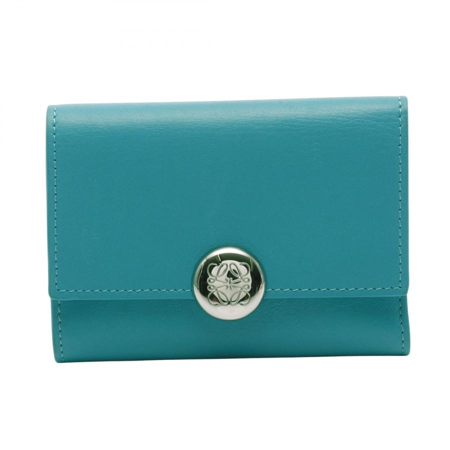 LOEWE ロエベ ぺブル バーティカル ウォレット スモール ブランドオフ  