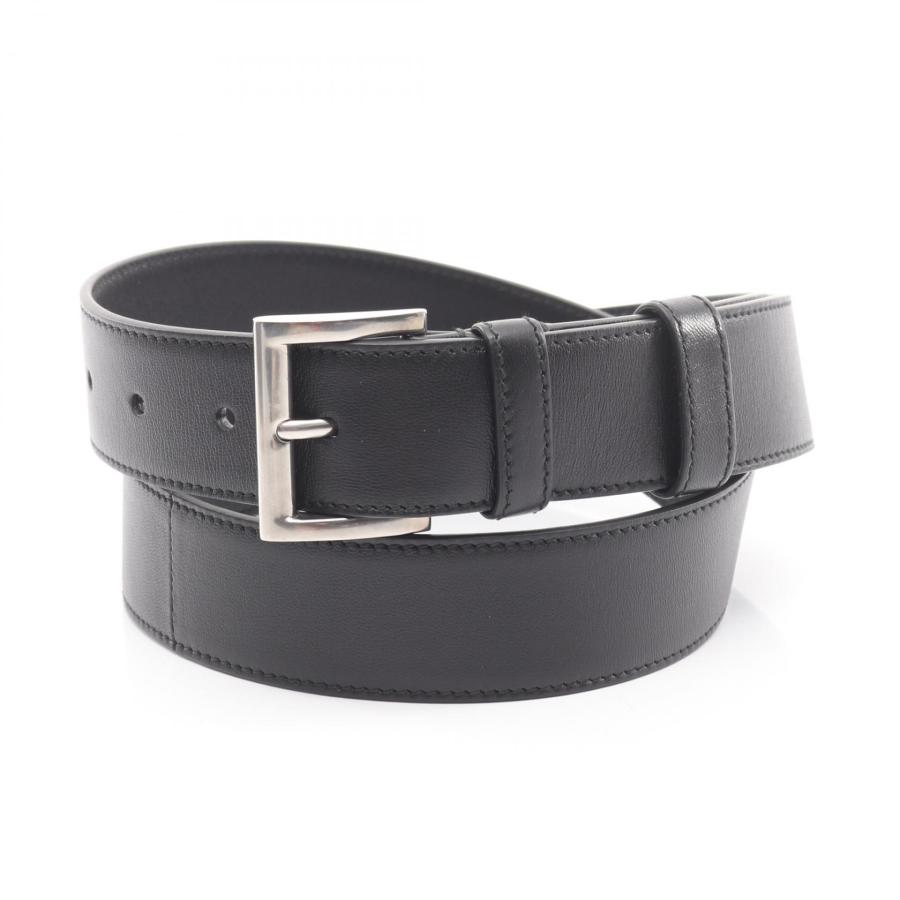 【期間限定値下げ中】プラダ　PRADA レザーベルト PRADA（プラダ） ブランドオフ レザー ベルト 中古 メンズ : ブランド