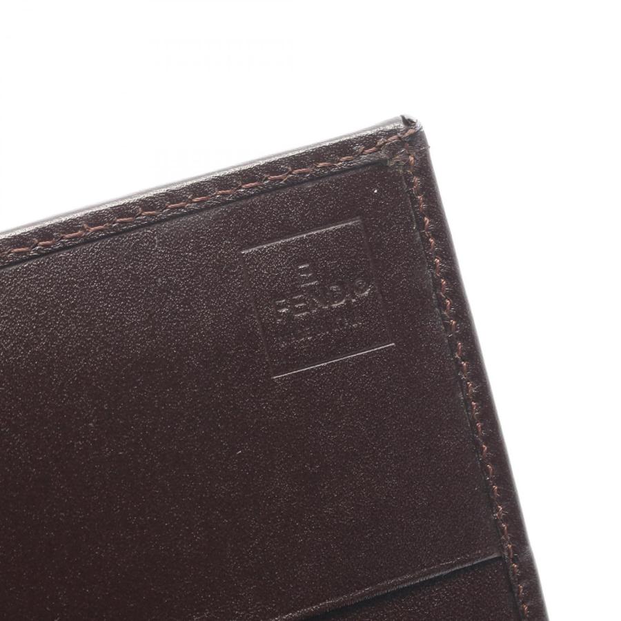 FENDI（フェンディ） ズッカ ブランドオフ キャンバス 二つ折り長財布