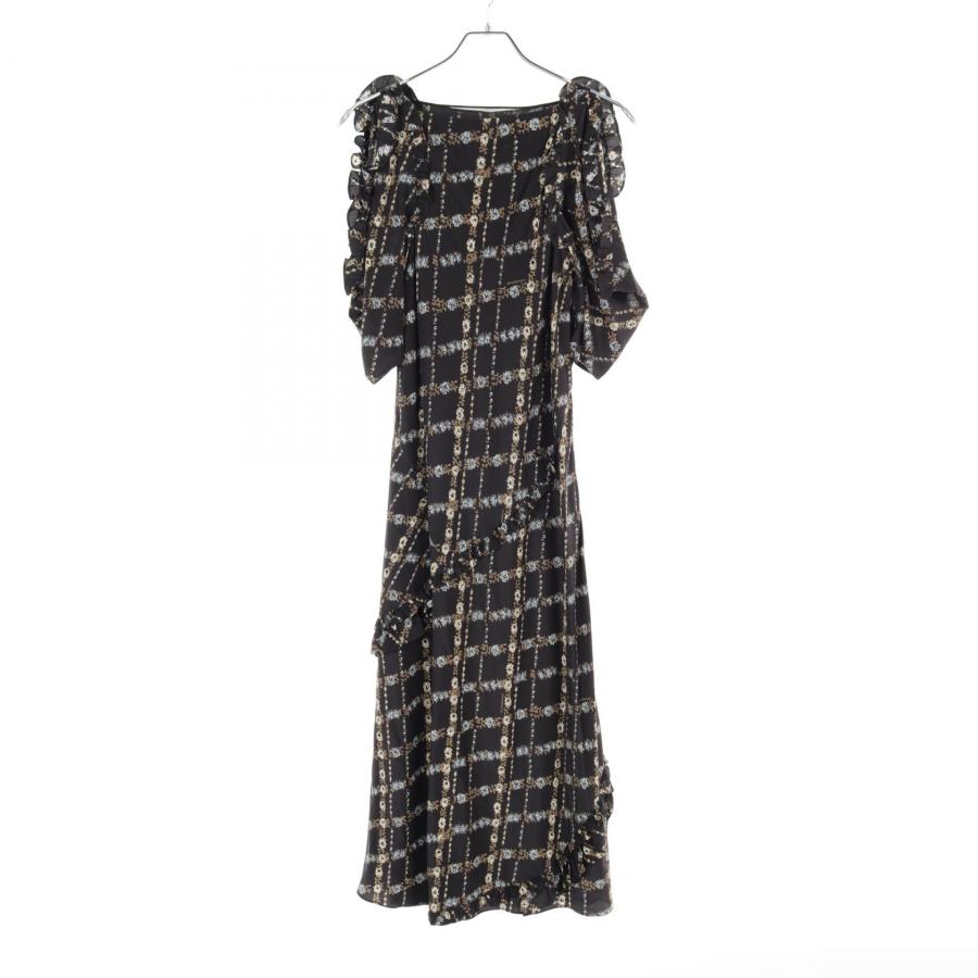 BURBERRY バーバリー ブランドオフ シルク ワンピース 中古 レディース 