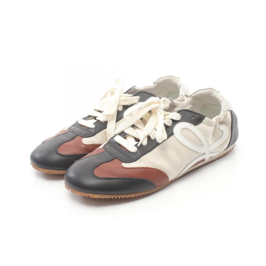 LOEWE ロエベ バレエランナー アナグラム ブランドオフ キャンバス 