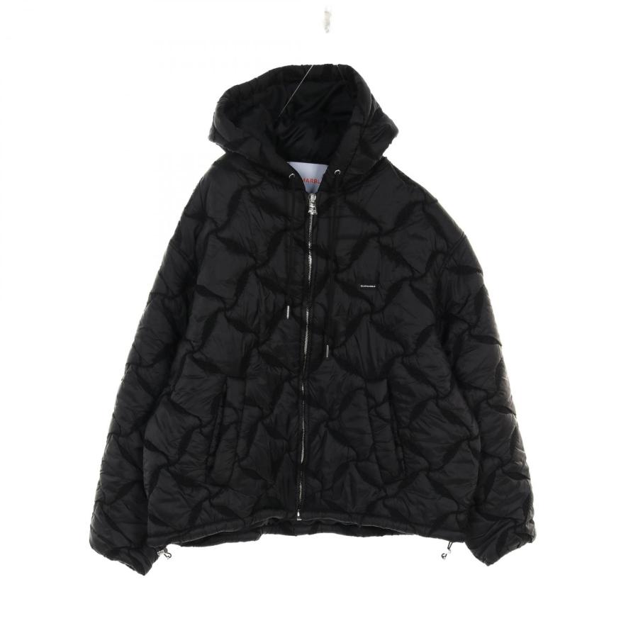 ブルーマーブル BLUE MARBLE フーデッドボンバー 衣料品 アウター ナイロン メンズ ブラック系 【中古】 ブルーマーブル フーデッドボンバー ブランドオフ BLUE MARBLE