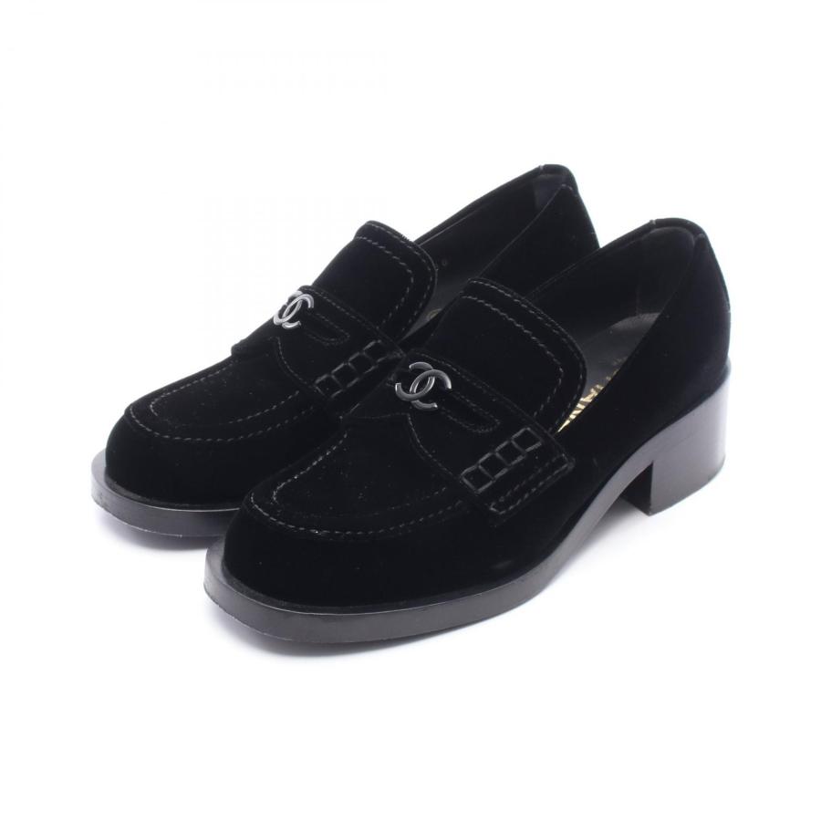 CHANEL シャネル　ローファー CHANEL】シャネル ロゴ モカシン ローファー (CHANEL/ローファー