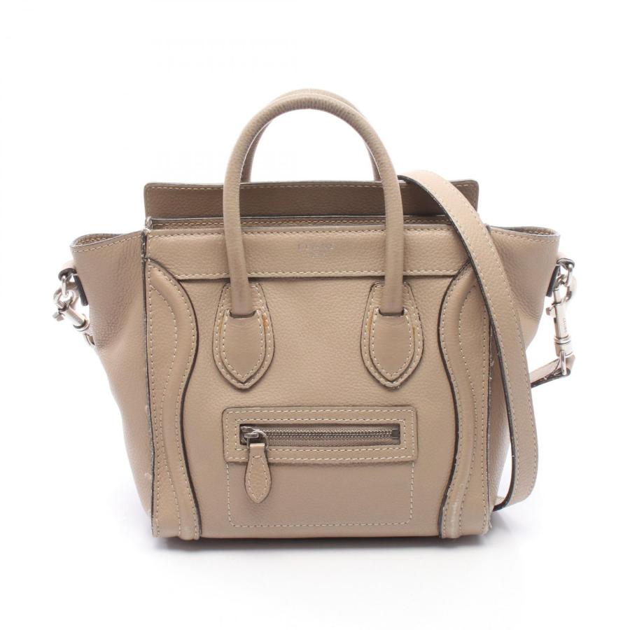 CELINE（セリーヌ） ラゲージ ナノショッパー 2WAY ブランドオフ