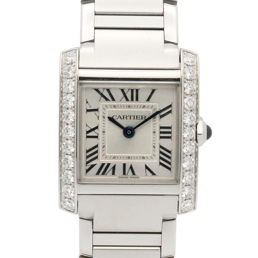 Cartier（カルティエ） タンクフランセーズ SM ダイヤベゼル ブランド