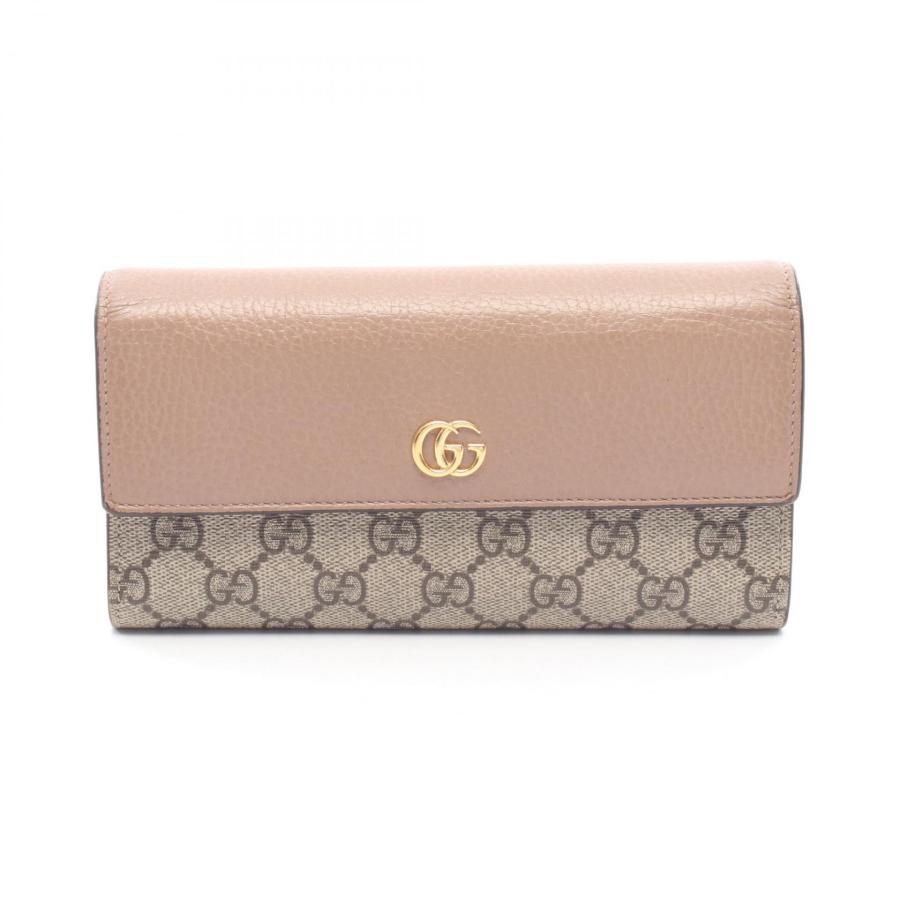 GUCCI グッチ 二つ折り長財布 プチマーモント コンチネンタルウォレット GUCCI（グッチ） プチマーモント コンチネンタルウォレット ブランド