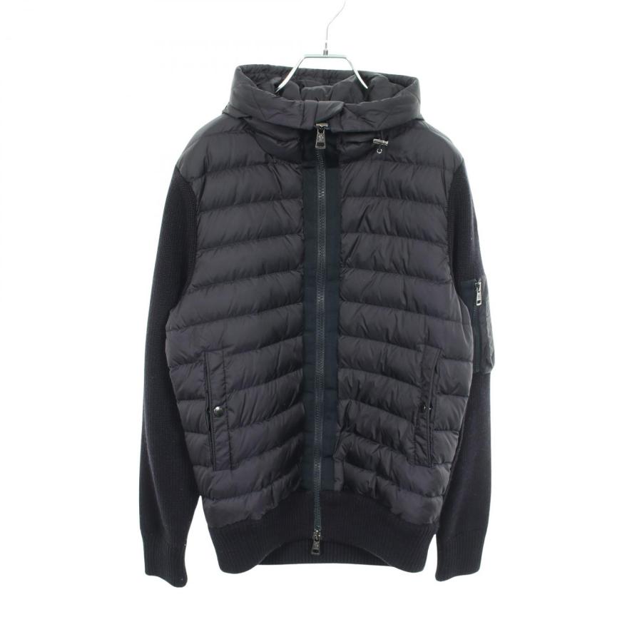 MONCLER（モンクレール） ニット切替 フード付き ブランドオフ ウール 