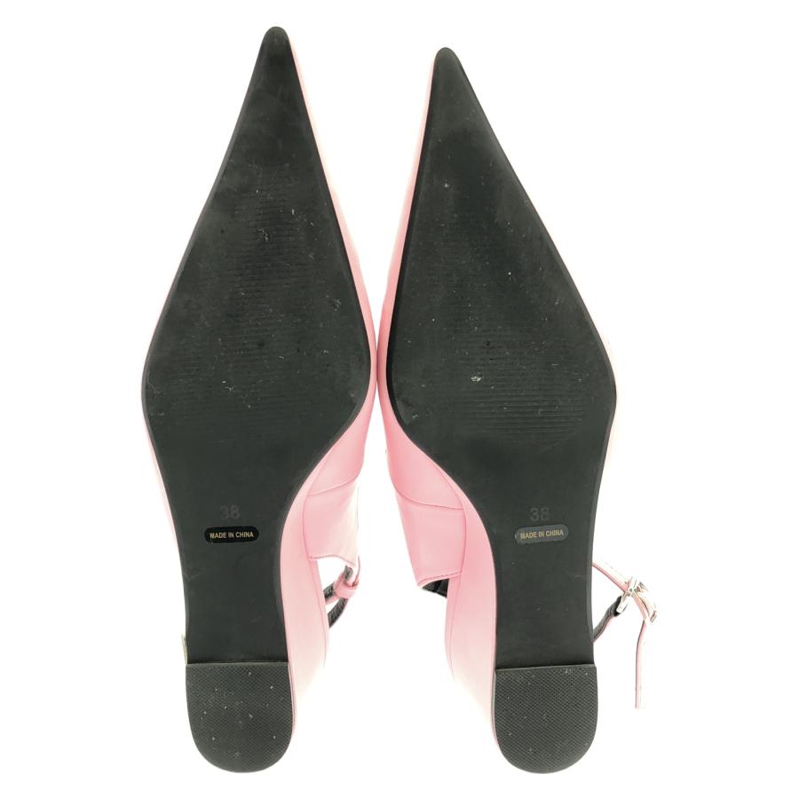 メゾンスペシャル 2way Pointed Wedge Pumps パンプス ライトピンク  