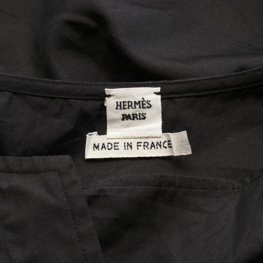 HERMES（エルメス） ノーカラー ブランドオフ コットン ワンピース