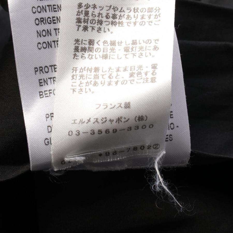 新品未使用タグ付★HERMES★バイカラー★コットン★ワンピース HERMES（エルメス） ノーカラー ブランドオフ コットン ワンピース