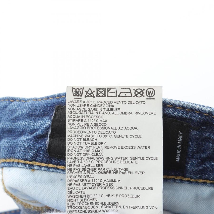 DSQUARED2 / ボトム/30/コットン/NVY DSQUARED2 ディースクエアード ブランドオフ コットン デニムパンツ