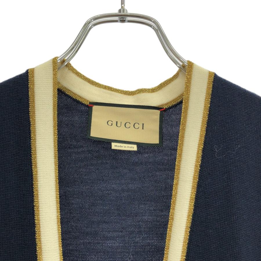 GUCCI（グッチ） ワンピース ネイビー オフホワイト 713541 ブランド