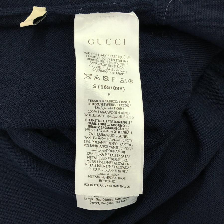 GUCCI（グッチ） ワンピース ネイビー オフホワイト 713541 ブランド