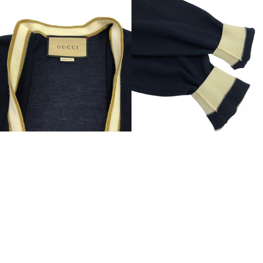 GUCCI（グッチ） ワンピース ネイビー オフホワイト 713541 ブランド