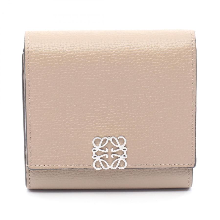 LOEWE ロエベ アナグラムコンパクトフラップウォレット ブランドオフ  