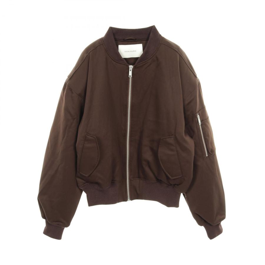 エンタイアスタジオ CROPPED BROAD BOMBER SUITING ブランドオフ