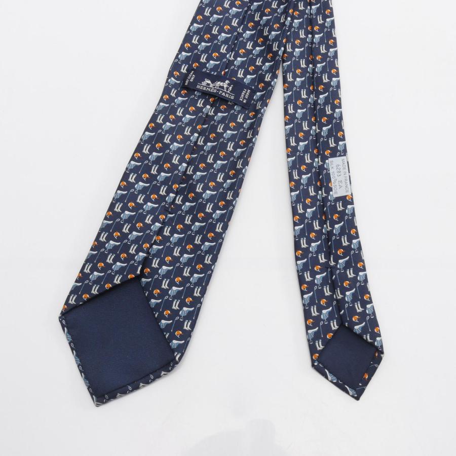 HERMES（エルメス） TENUE DE JOCKEY ブランドオフ シルク ネクタイ