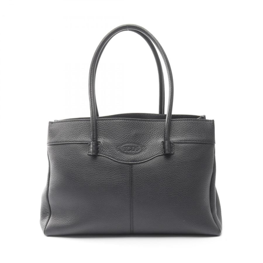 mizu☆様✨TOD’S トッズ モカシーノ トートバッグ レザー ロゴ型押し トッズ MOCASSINO ブランドオフ TOD'S レザー トートバッグ 中古