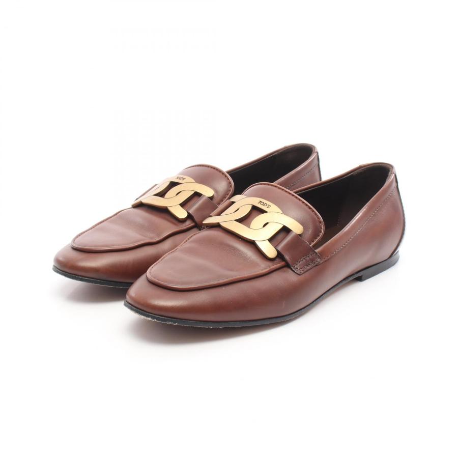 トッズ ケイト ブランドオフ TOD'S レザー ローファー 中古 レディース