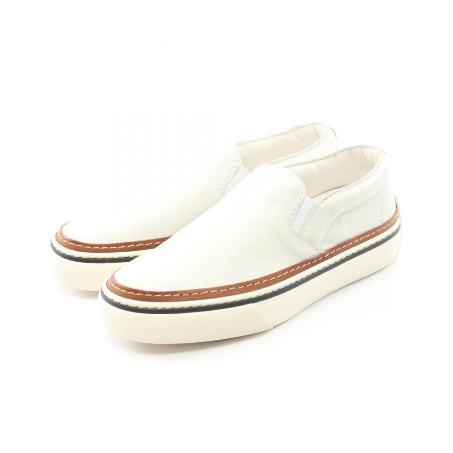 トッズ レザー スリッポンシューズ 新品未使用 8.5 TOD'S (トッズ ) シボレザー スリッポン メンズ 7(UK) 8(UK) 9(UK) 8.5