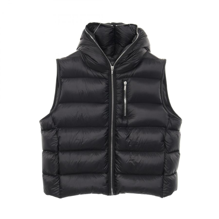 リックオウエンス Rick Owens SEALED VEST ダウンベスト 衣料品 アウター ナイロン メンズ ブラック系 【中古】 リックオウエンス SEALED VEST ブランドオフ Rick Owens ナイロン